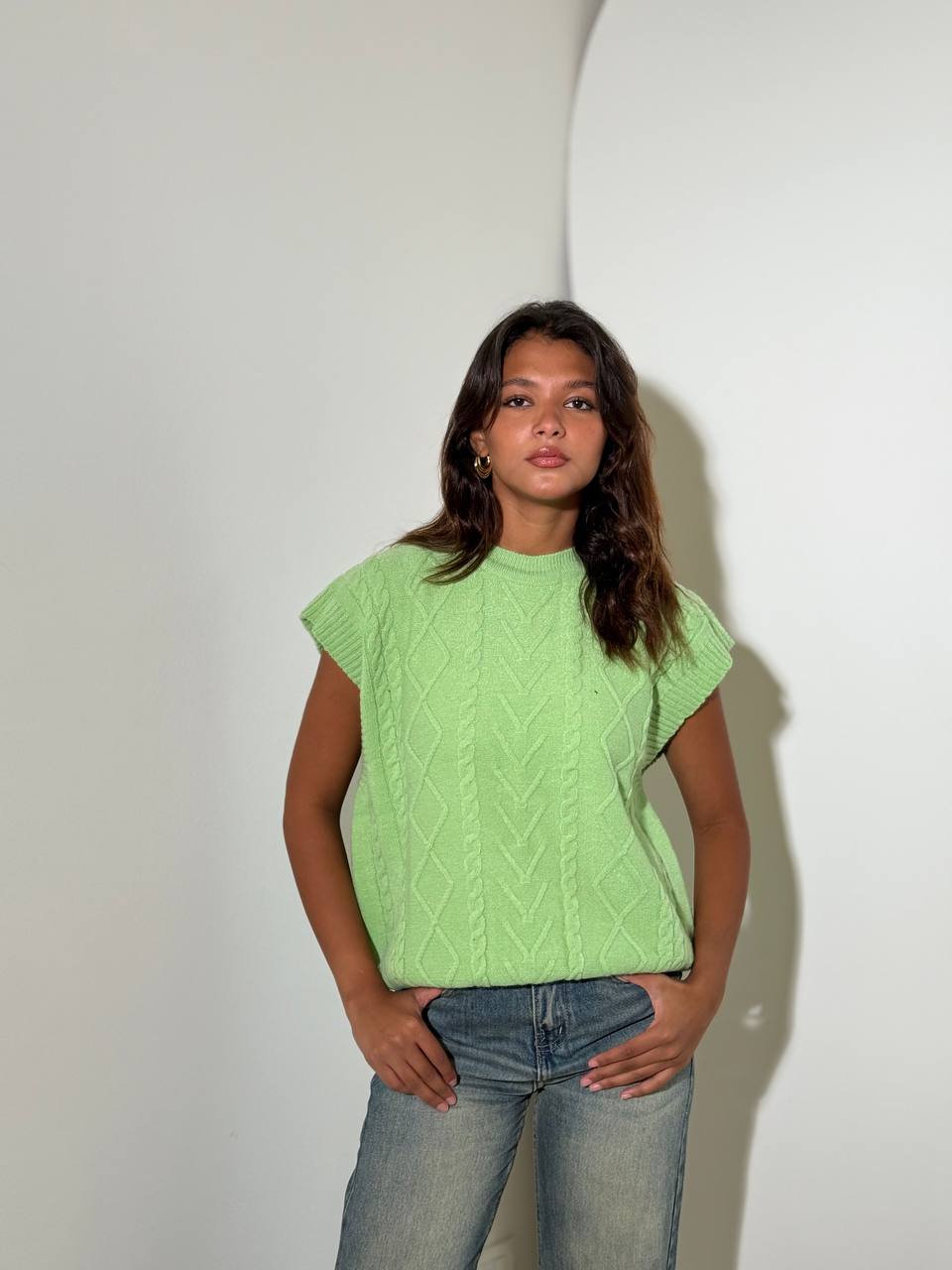 women's winter fleece cut vest