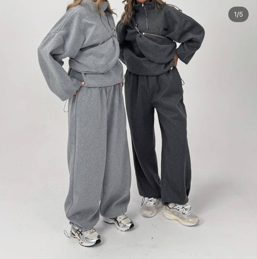 Elegant Cotton Melton Suit