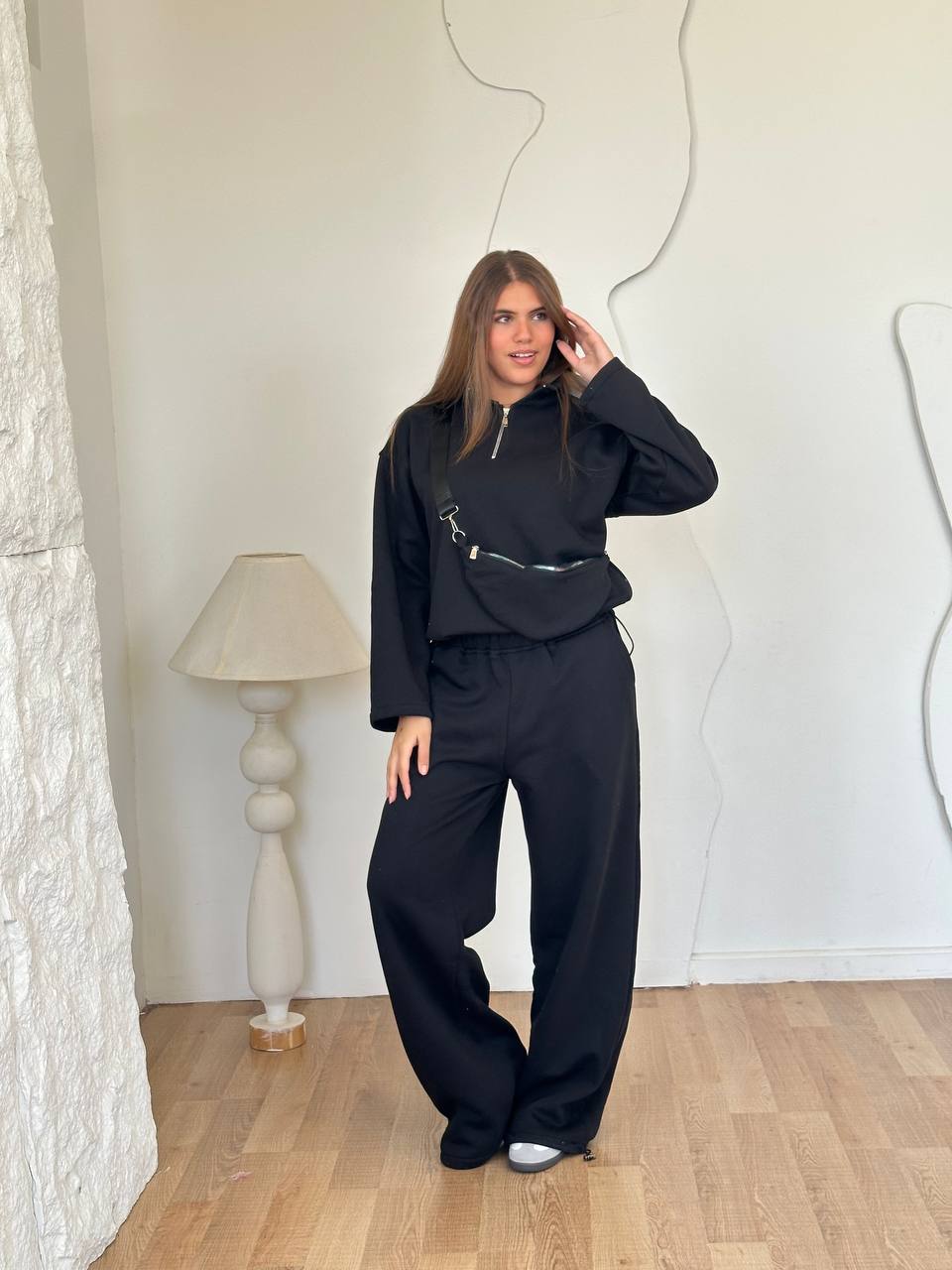 Elegant Cotton Melton Suit