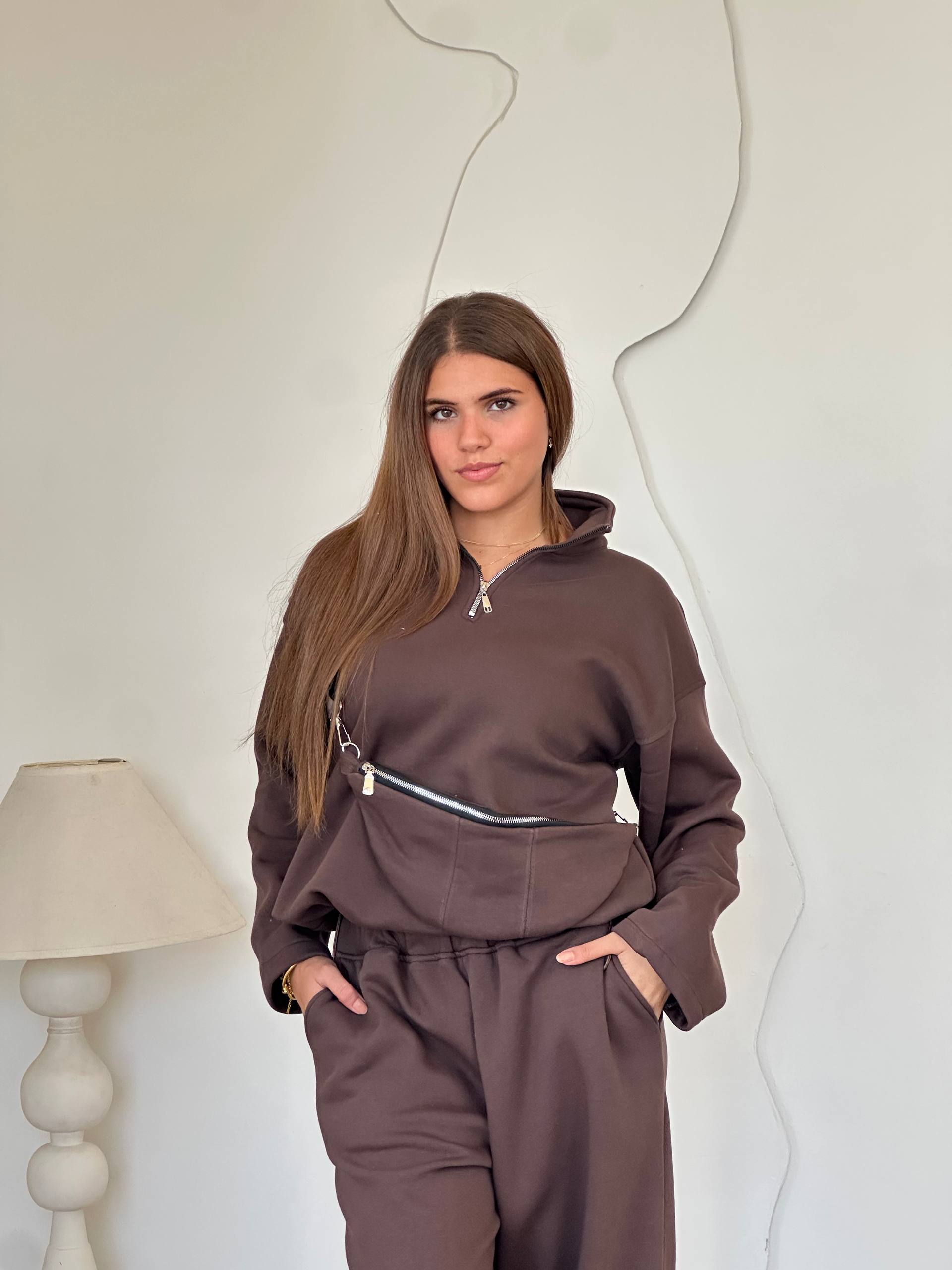 Elegant Cotton Melton Suit