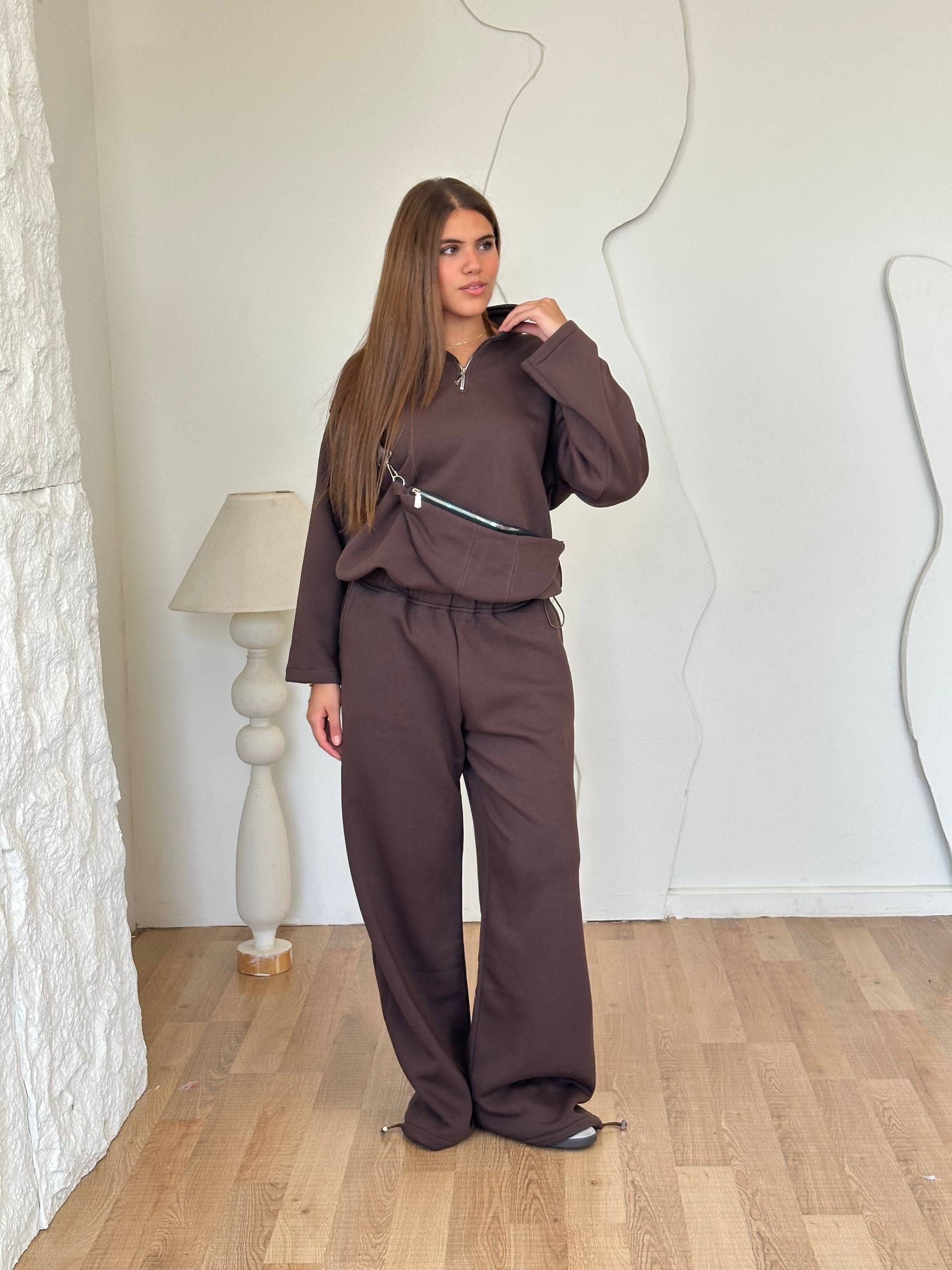 Elegant Cotton Melton Suit