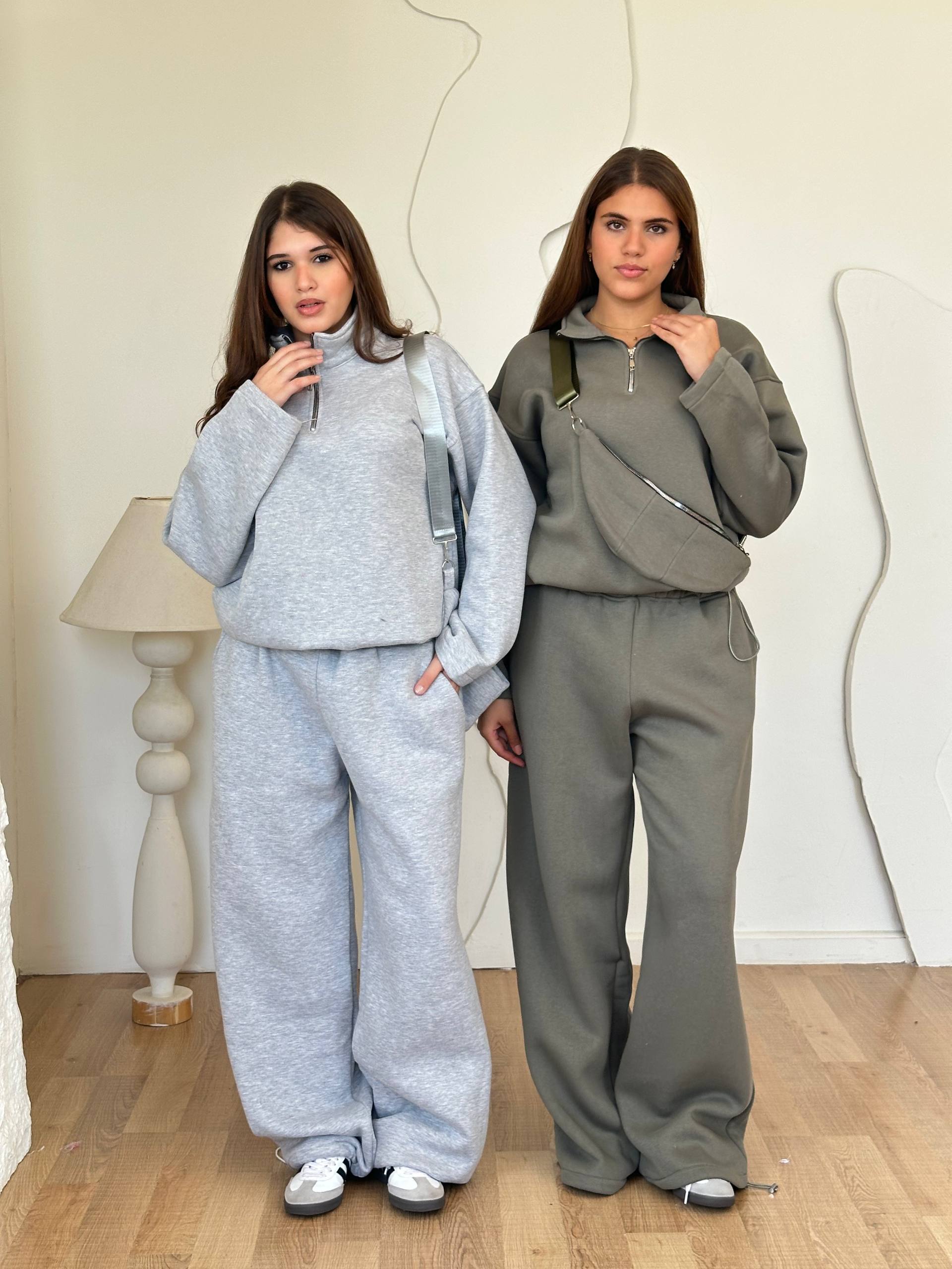 Elegant Cotton Melton Suit