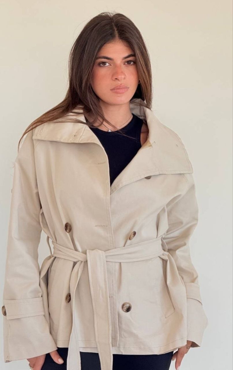 short trench coat