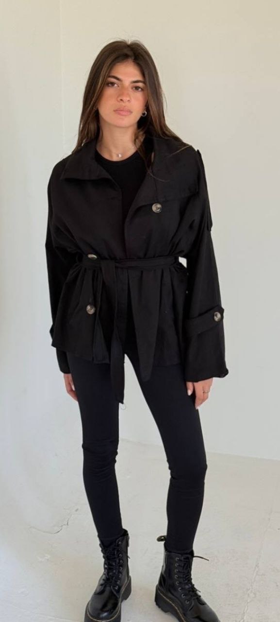 short trench coat